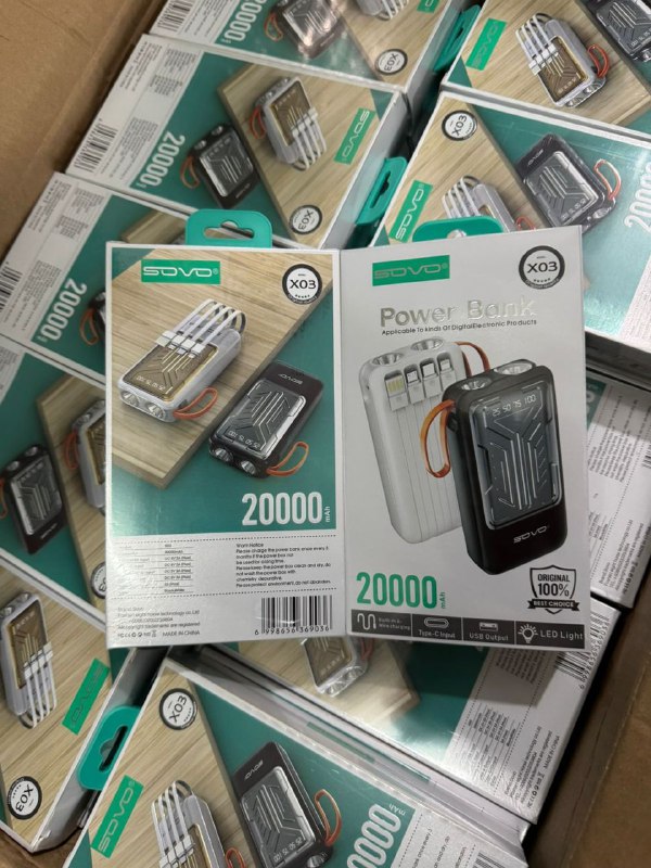 Power bank 20000MAH X03