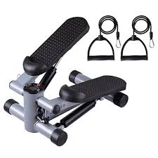 Mini équipement d'exercice Stepper Stepper Stepper avec Bandes de résistance et Action de Torsion