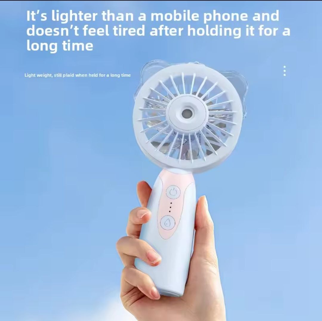 Spray humidification hydrating artifact