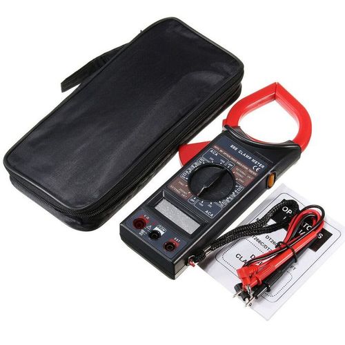Digital Clamp meter مقياس متعدد رقمي تلقائي بمشبك، جهاز اختبار الجهد الكهربائي