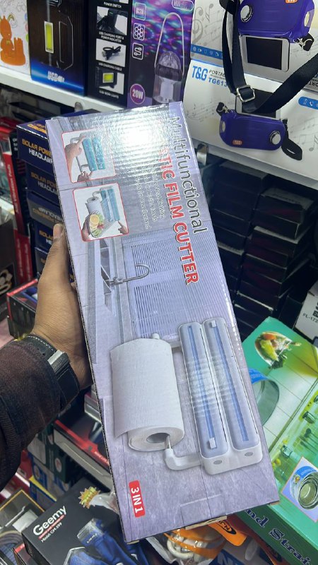 Distributeur de plastique mural pour cuisine موزع رقائق الألومنيوم المثبت على الحائط