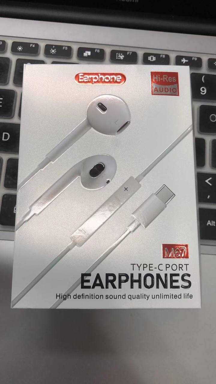 Earphones Type-C avec cable fil