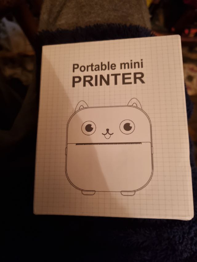 Portable mini Printer طابعة صغيرة محمولة Mini imprimante portable