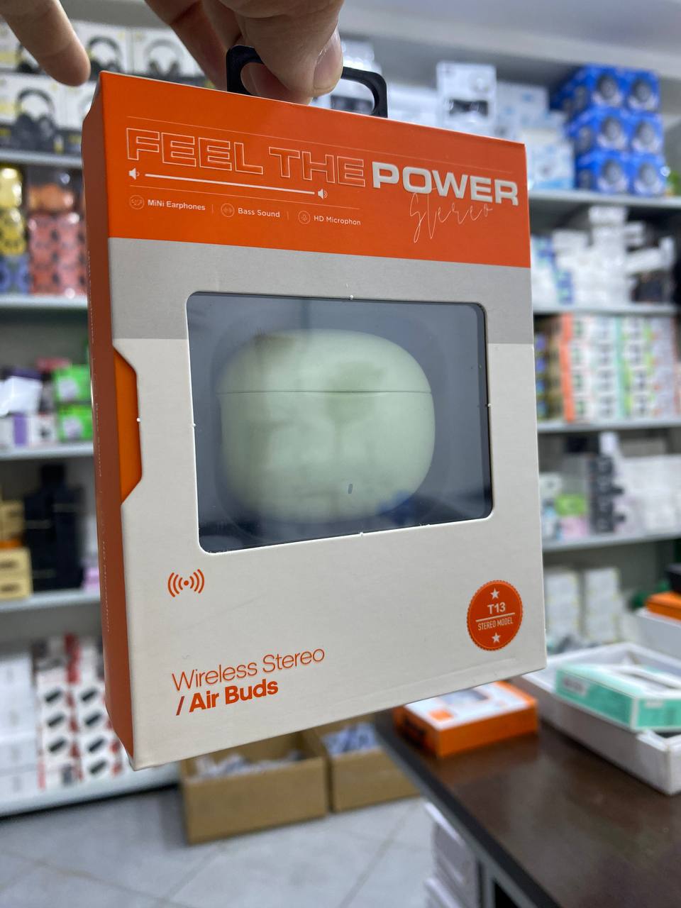 Wireless stereo Air buds T13 V5.3