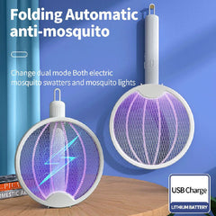Mosquito killer مضرب البعوض الكهربائي المحمول والقابل للطي