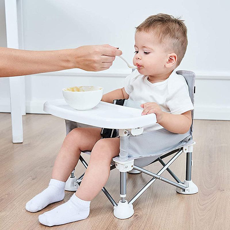 Chaise alimentation pliable pour bébés enfants plage coussin كرسي طعام للأطفال قابل للطي