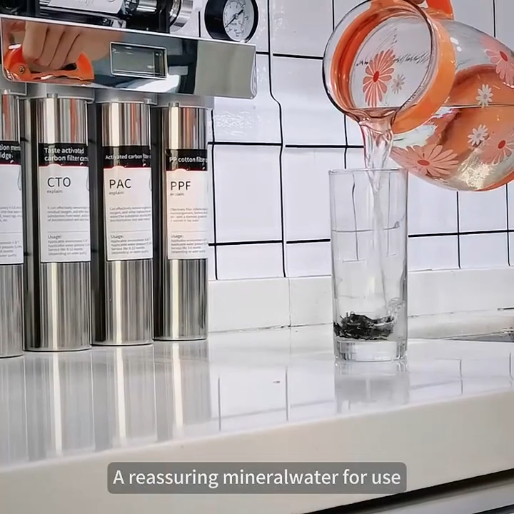 فلتر مياه الشرب فائق الترشيح ذو الخمس مراحل Filtre à eau potable à ultrafiltration en 5 étapes