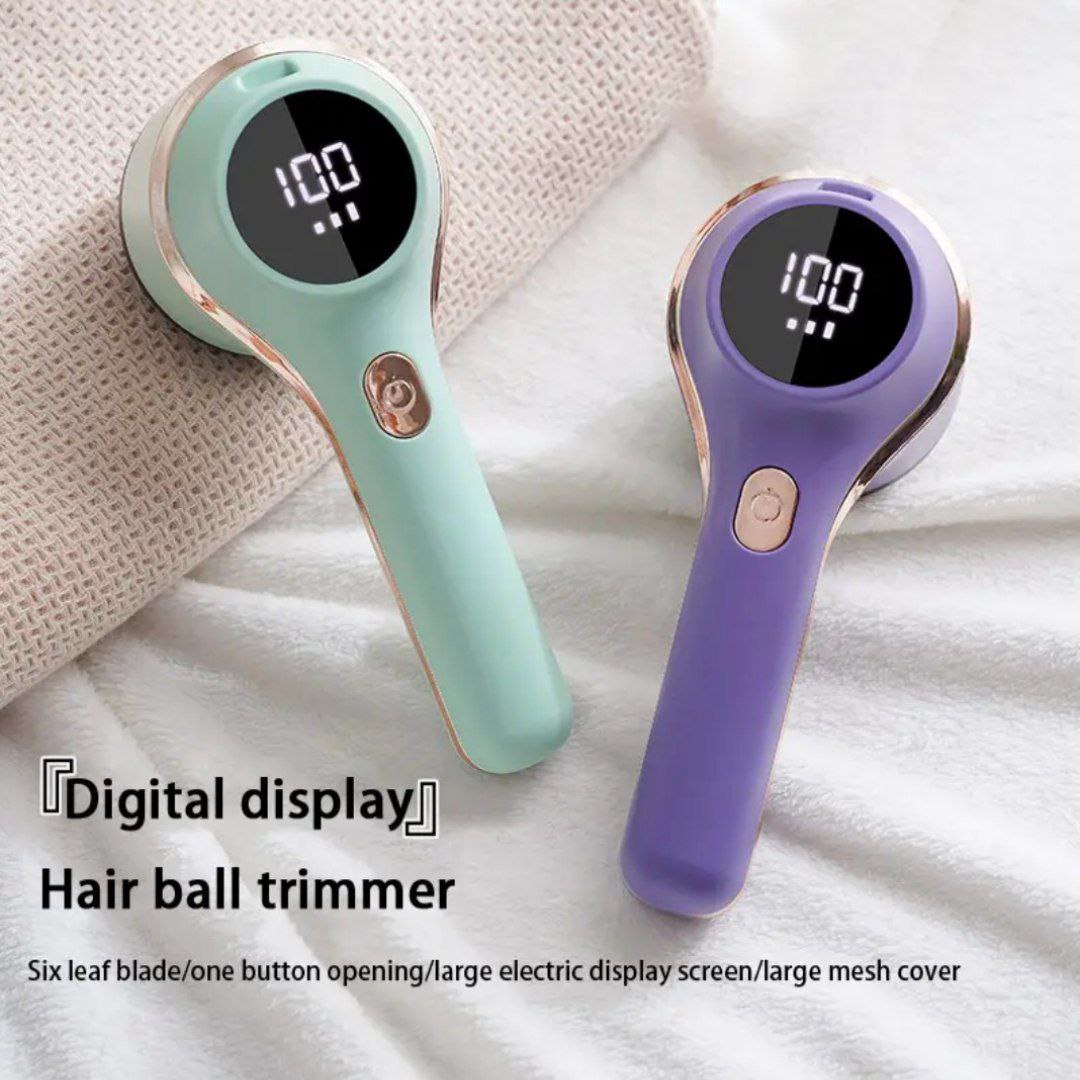 Digital display Hair ball trimmer ماكينة تشذيب كرات الشعر بشاشة رقمية