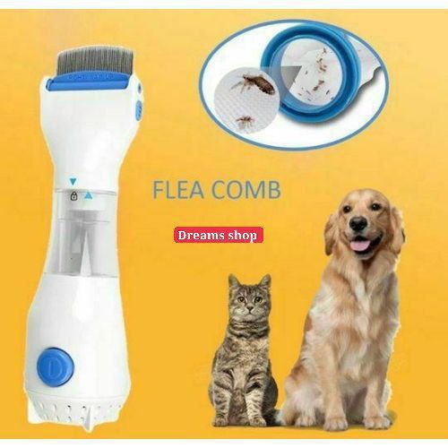 مشط كهربائي للقمل وماكينة ازالة القمل والصئبان V-COMB