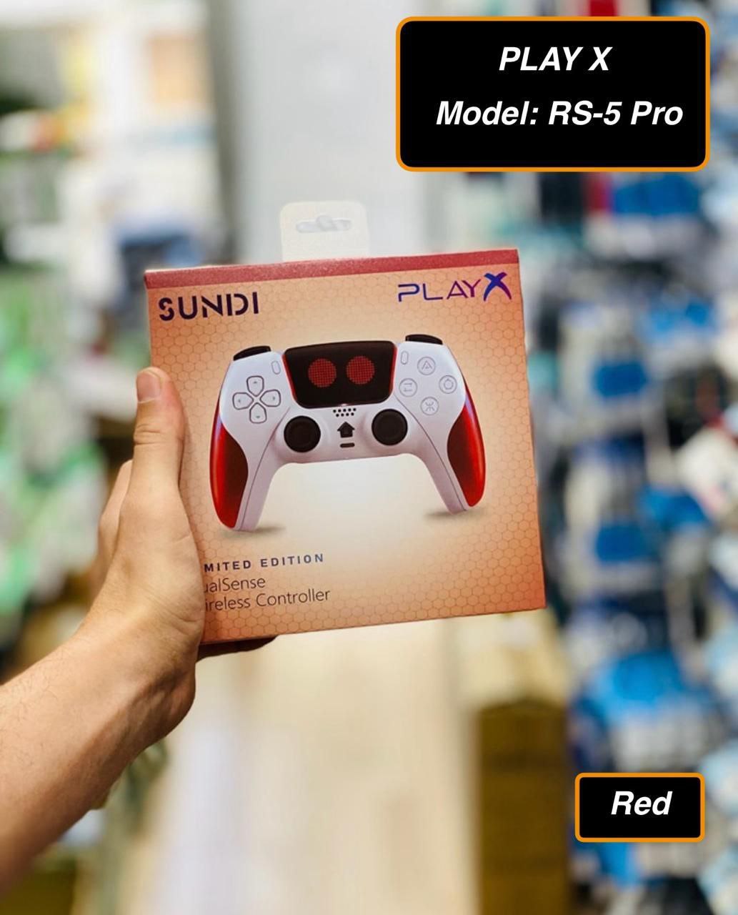 Manette Sans Fil Édition Limitée Multi-Compatible PLAY X RS-5 Pro وحدة تحكم لاسلكية محدودة الإصدار متوافقة مع أجهزة متعددة