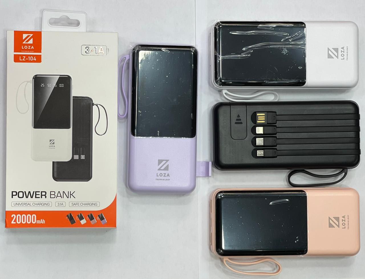 Power Bank LOZA 20000mAh LZ-104