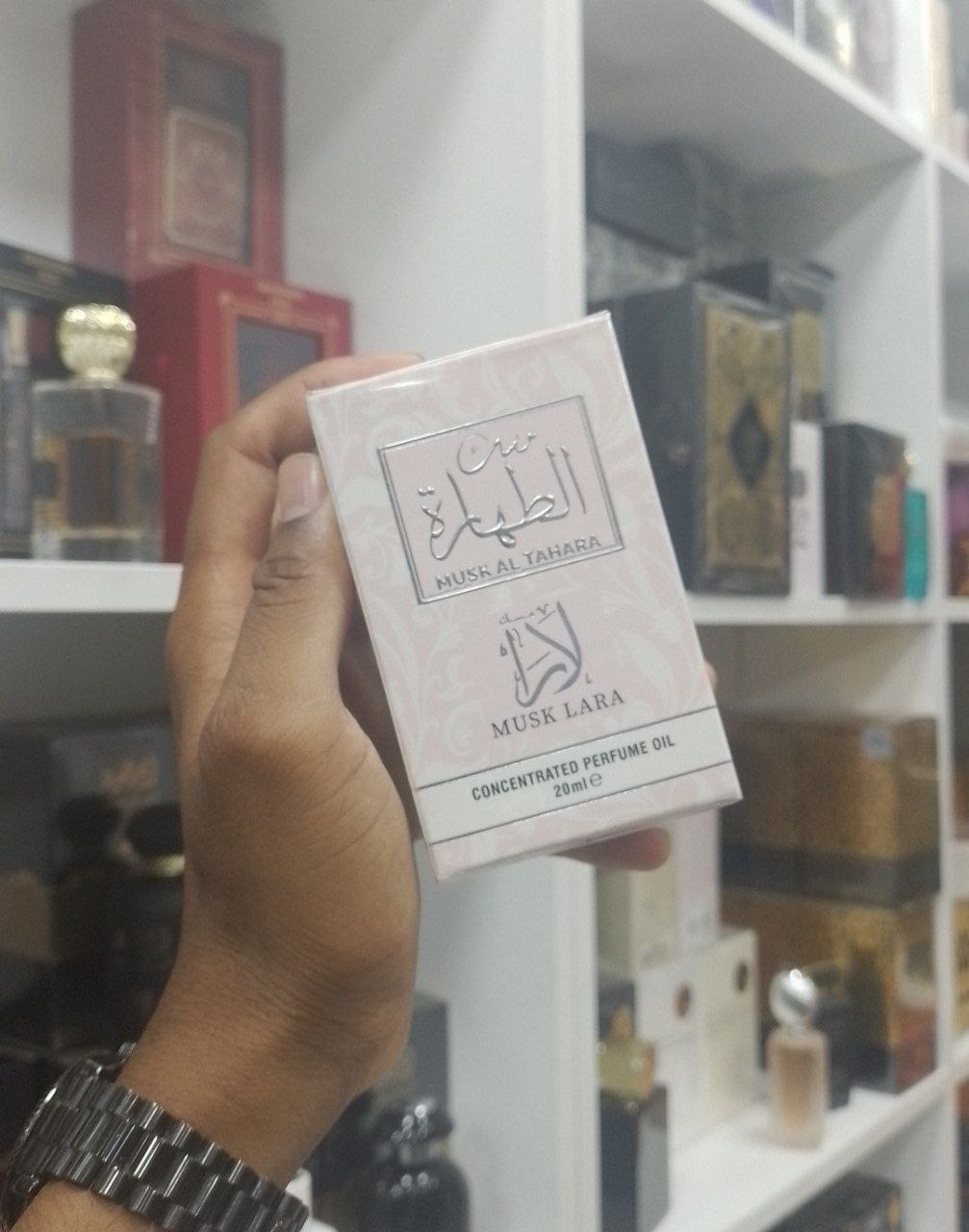 مسك الطهارة الجديد على عطر لارا
