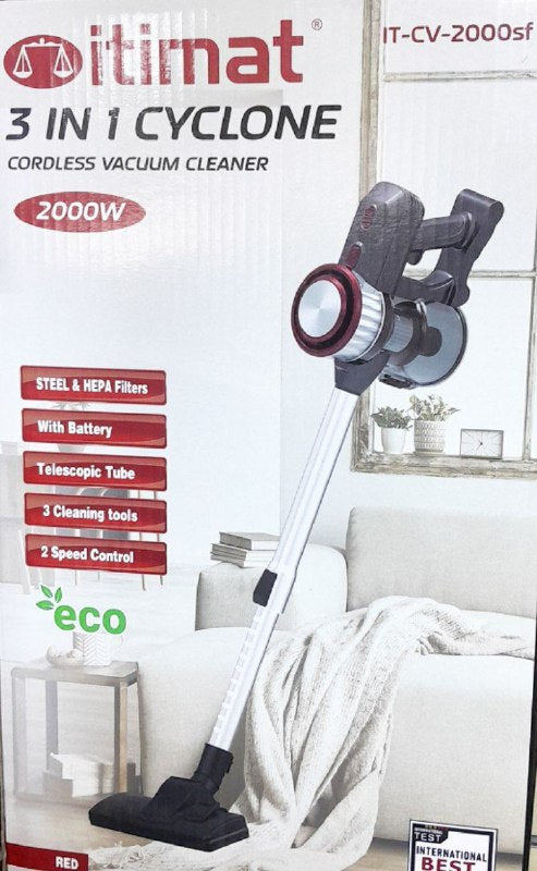 itimat Cordless vacuum cleaner 2000W Aspirateur sans fil itimat مكنسة كهربائية لاسلكية من ايتيمات