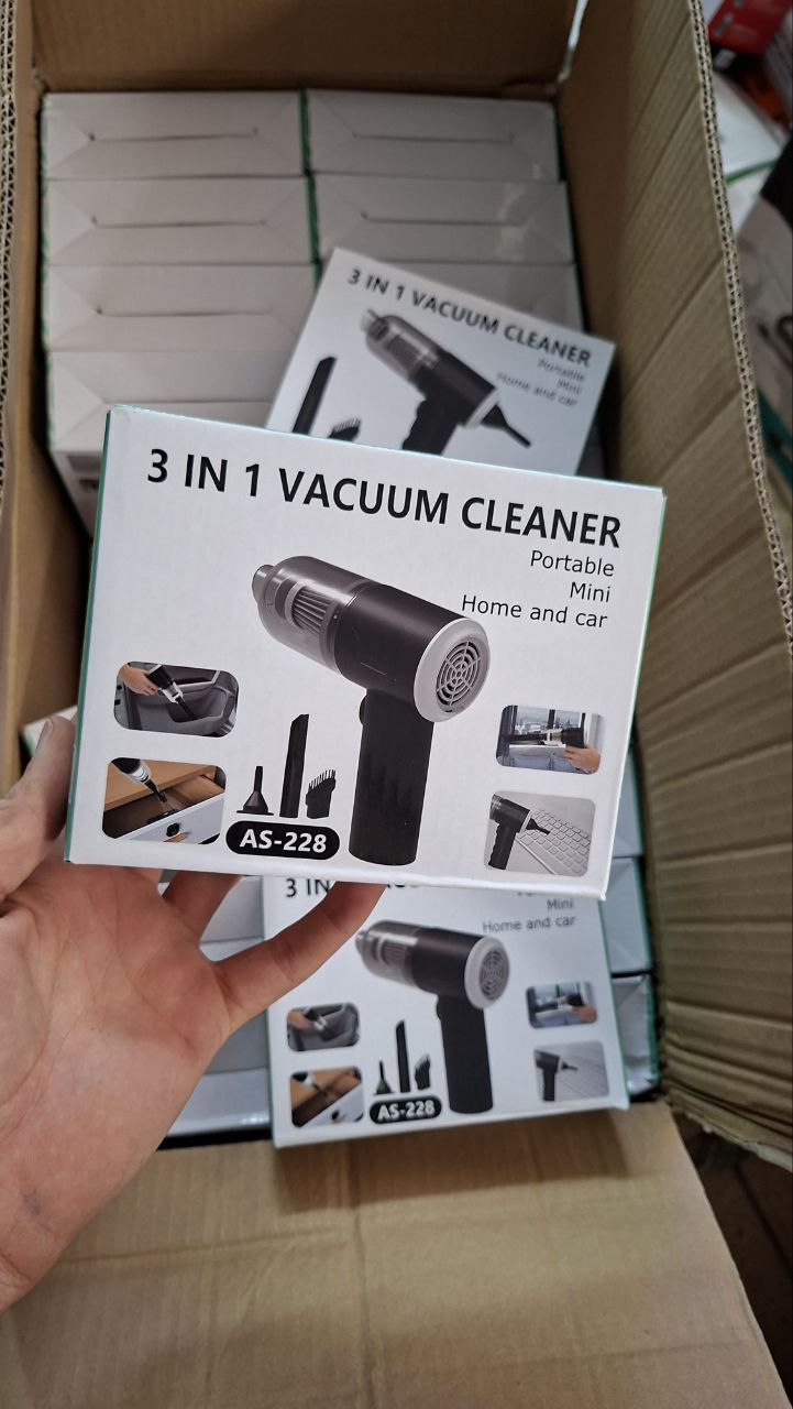 Mini aspirateur portatif 3-en-1 AS-228 مكنسة كهربائية يدوية صغيرة 3 في 1