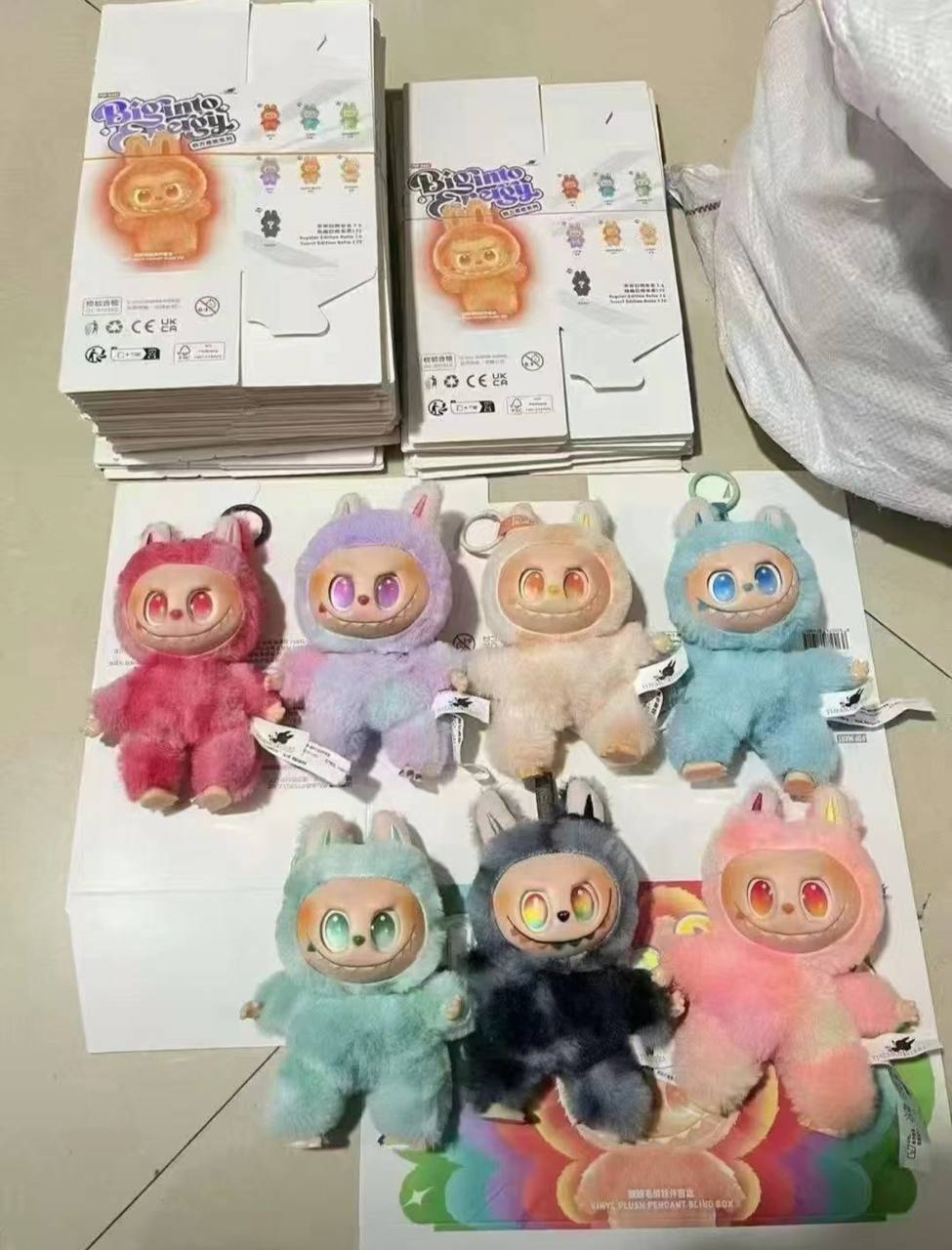 لعبة لابوبو لابوبو الناعمة على شكل وحش مفاجئ Labubu