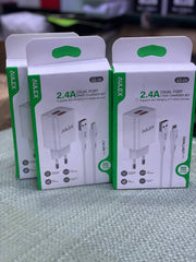 AULEX 2USB Type-C V8 iOs 2.4A
