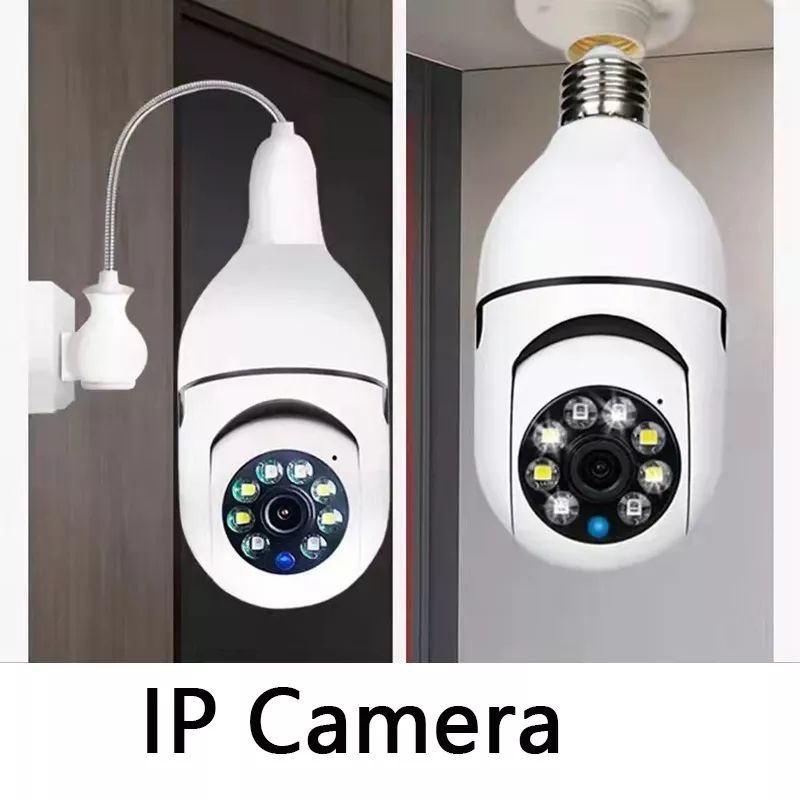 Wifi Smart Bulb Camera 360 كاميرا مراقبة ذكية بدوران 360 V380