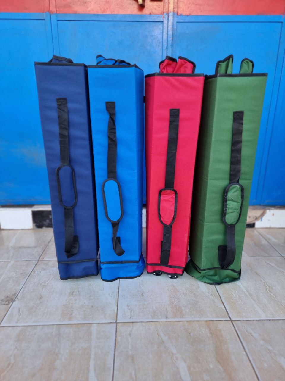 كرسي التخييم الفاخر بالمظلة الأوتوماتيكية