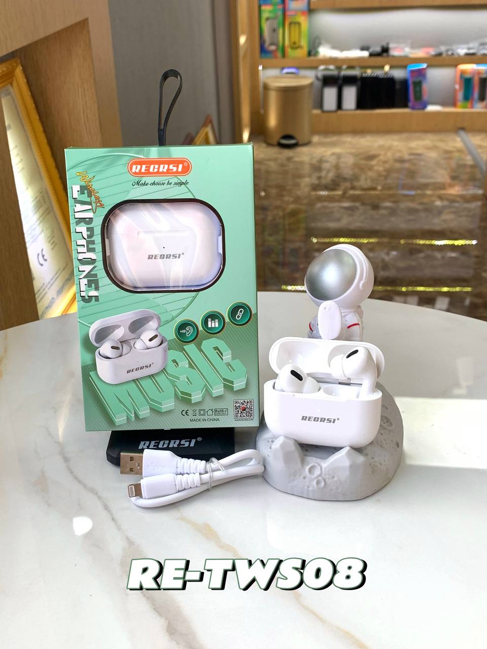 Wireless Earphone RE-TWS08 سماعات