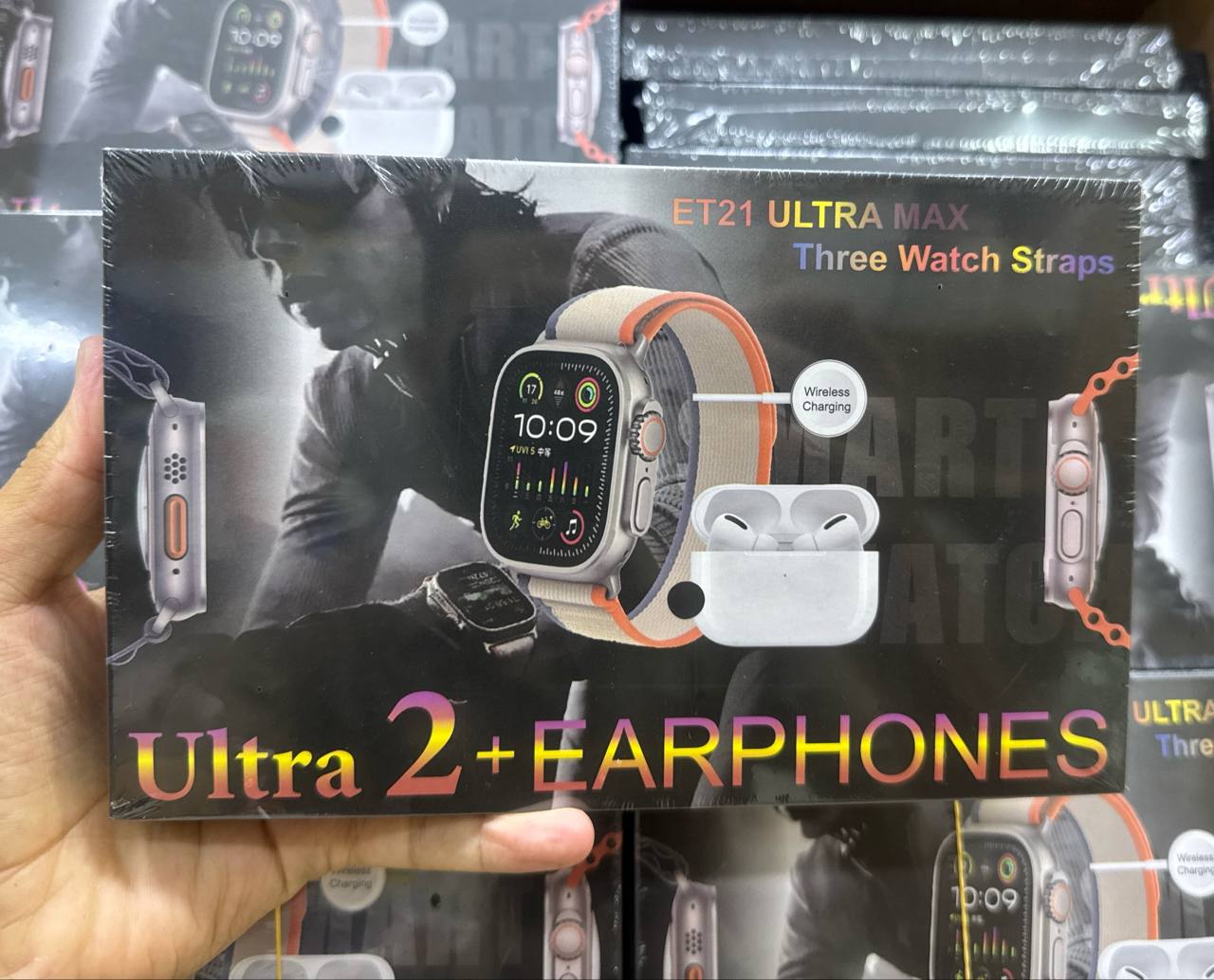 Smart watch ULTRA2 AVEC Earphones ET21 ULTRA MAX