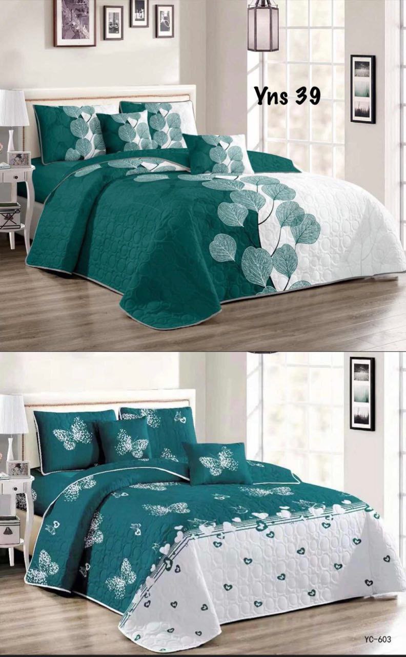 Couvre-lit كوفرلي و 2 مخدة