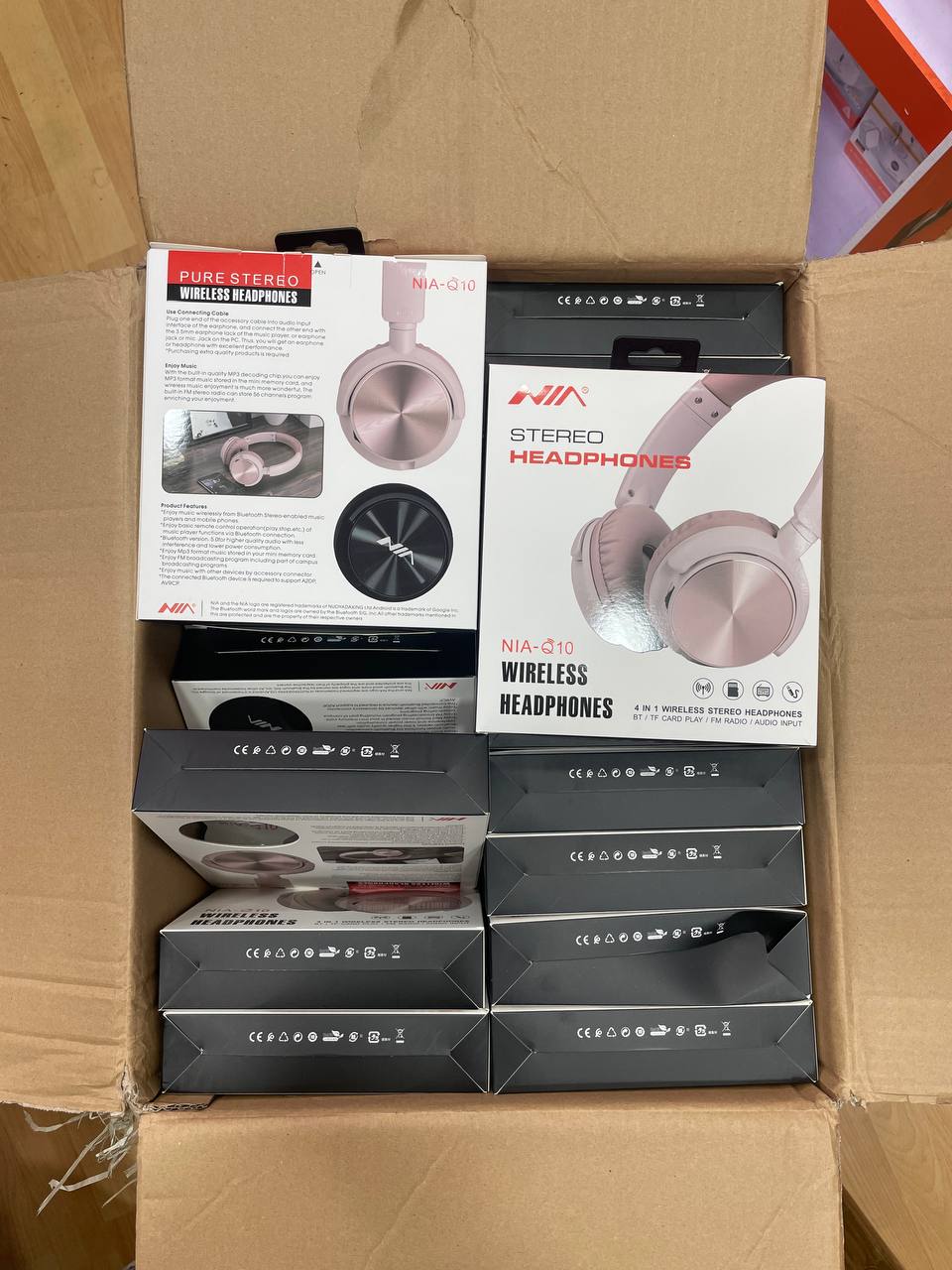 Stereo Headphones NIA-Q10 4in1 Wireless NIA