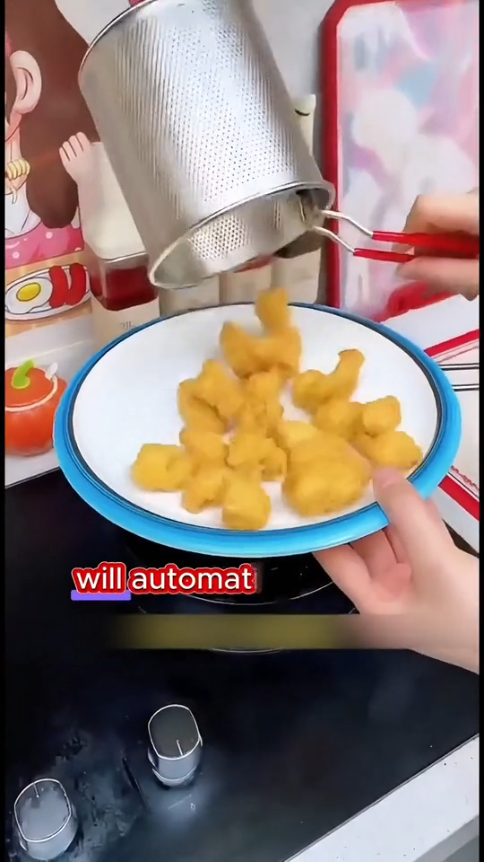 Casserole de Friture en Acier Inoxydable avec Panier de Filtration مقلاة من الفولاذ المقاوم للصدأ مع سلة تصفية