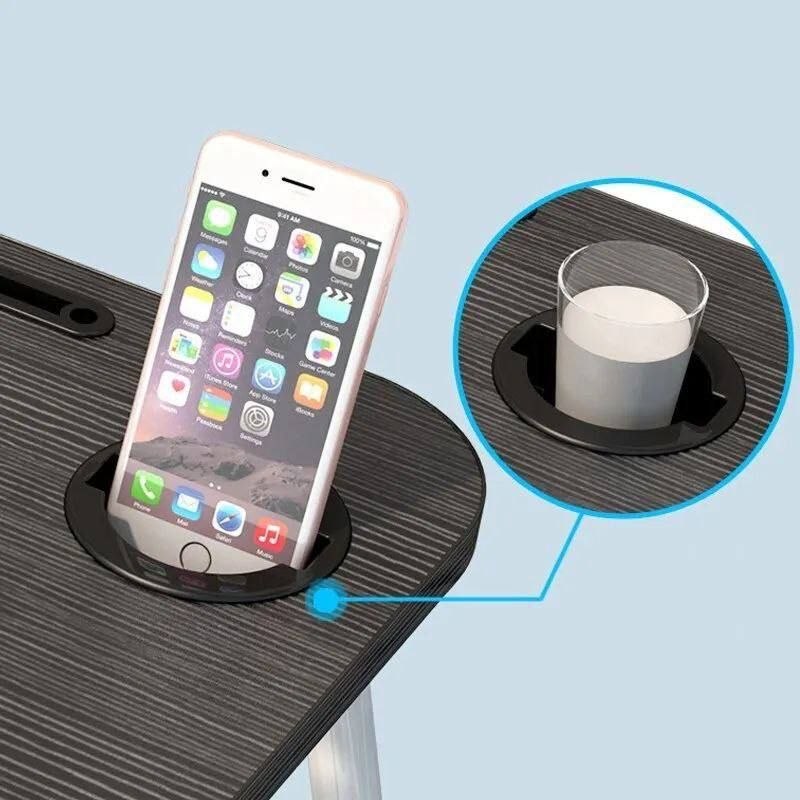 طاولة سرير قابلة للطي للعمل على الكمبيوتر Table de Lit Pliable pour Travaille sur Ordinateur