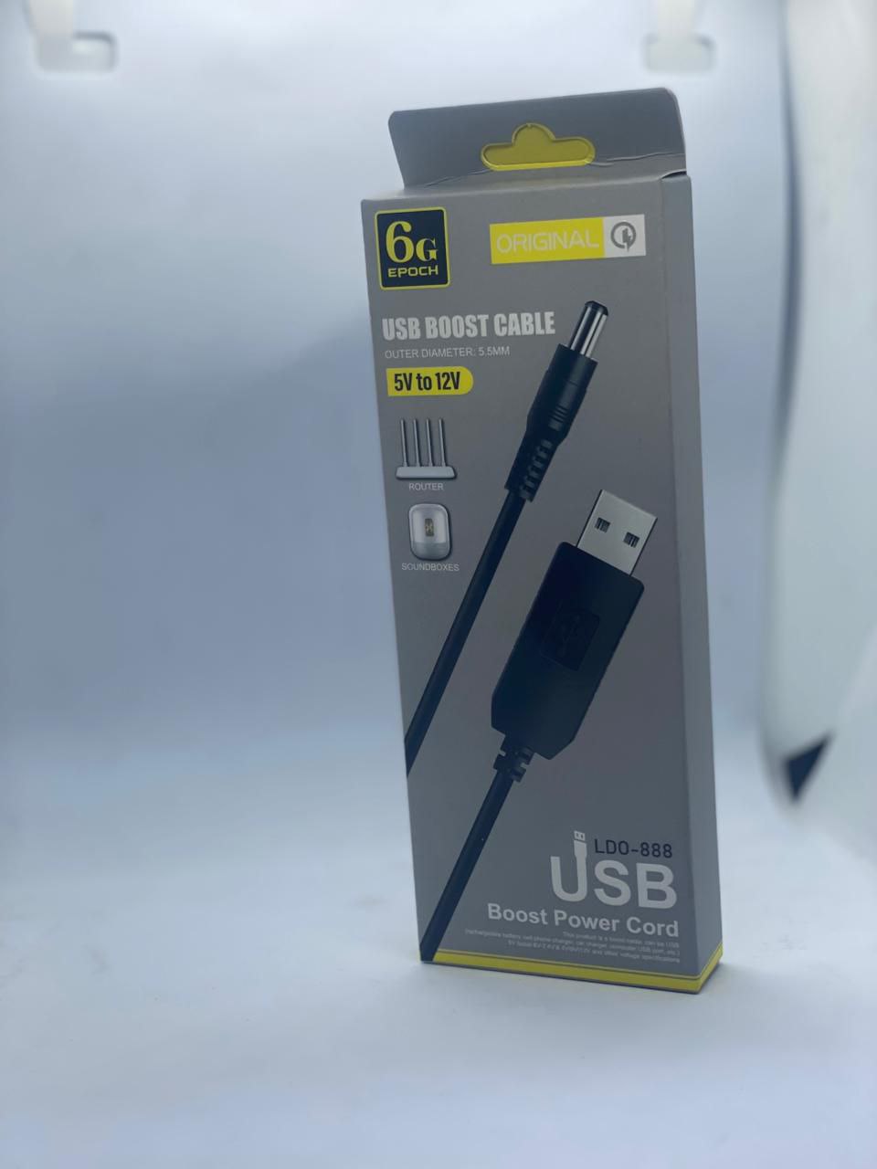 USB Boost Cable 5V to 12V