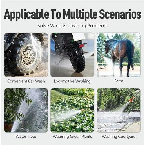 Pistolet À Eau Portable électrique Haute Pression de Lavage 48V sans fil غسالة كهربائية محمولة عالية الضغط لاسلكية