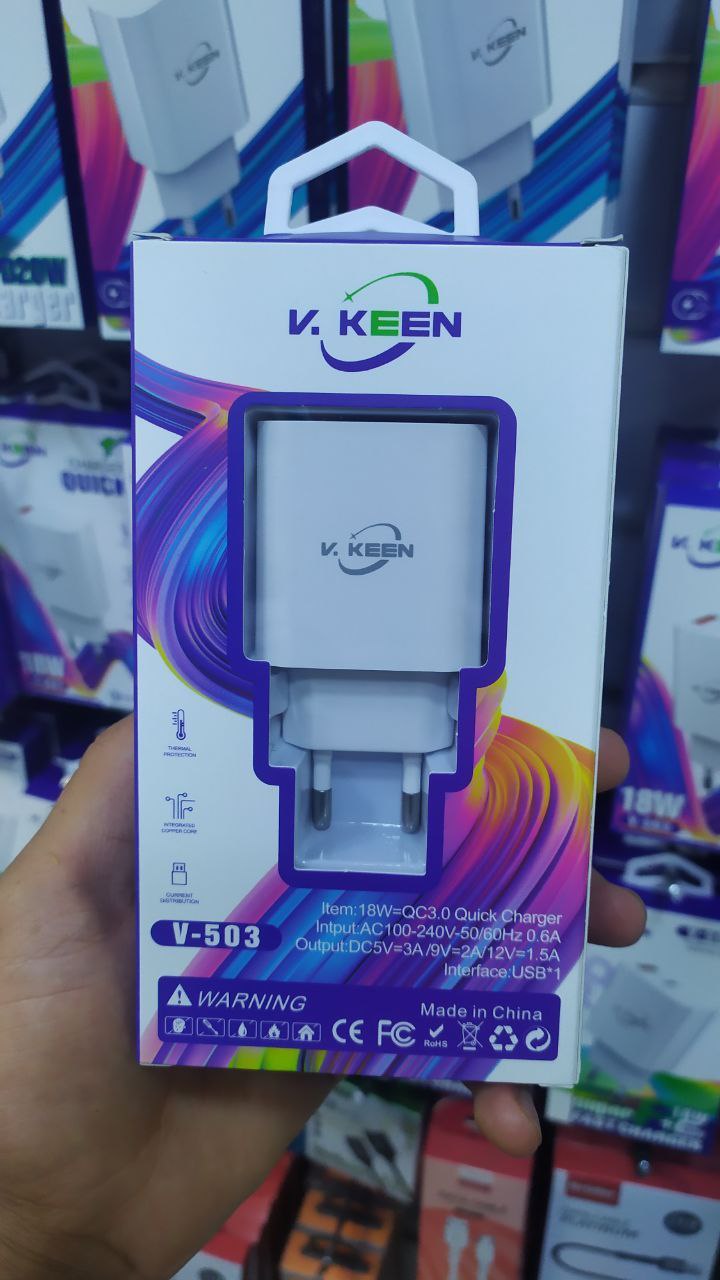 VKEEN QUICK CHARGER 18W