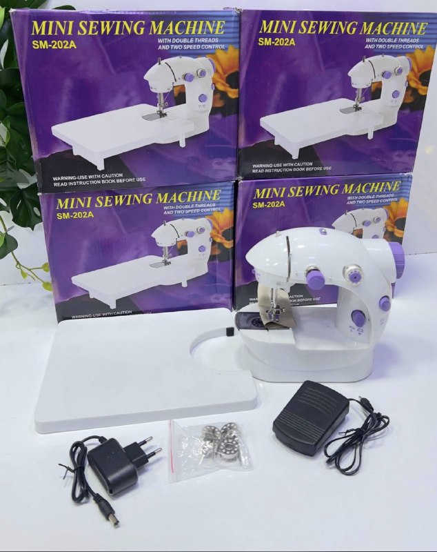 Mini sewing machine 4in1 ألة الخياطة المحمولة 4في1