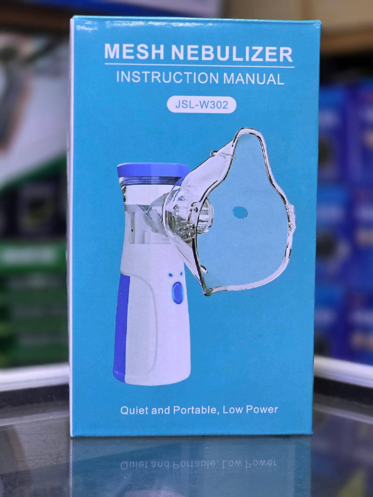 جهاز استنشاق رذاذي محمول، طراز JSL-W302 Nébuliseur maillé portable
