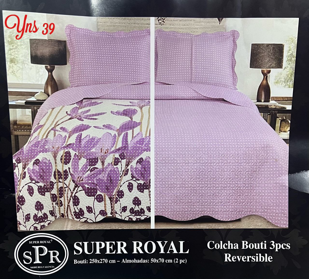 Couvre-lit كوفرلي و 2 مخدة