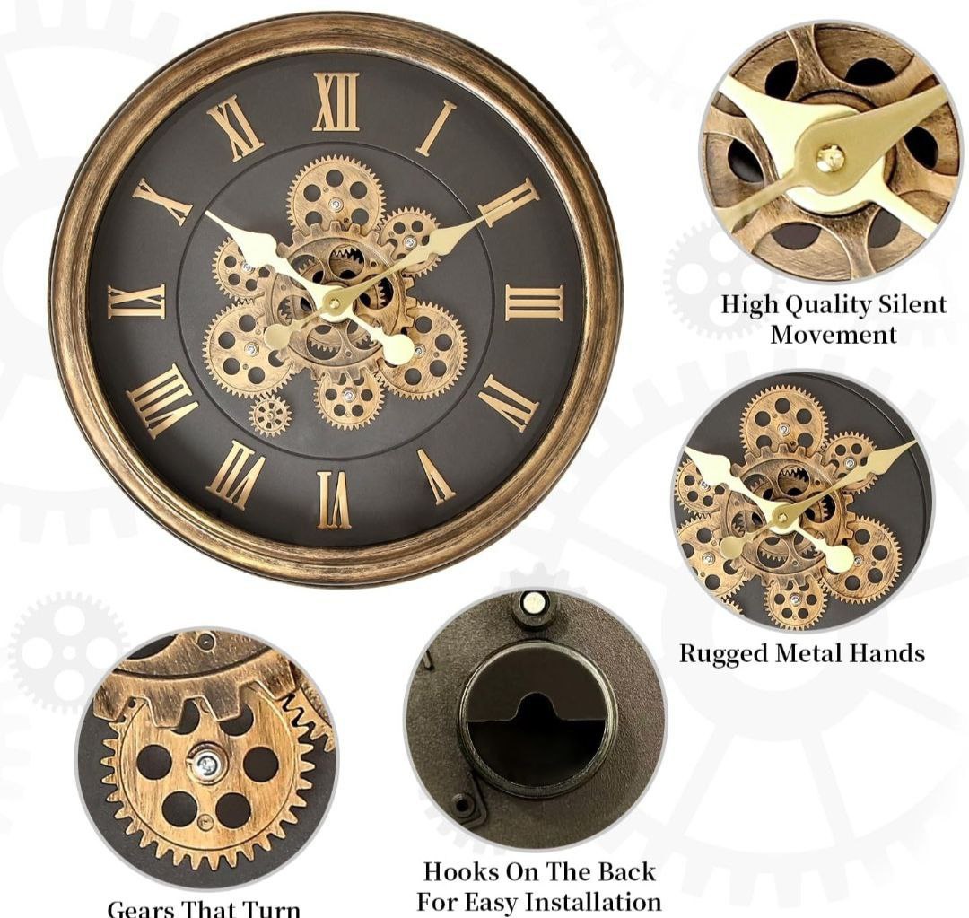 Horloge murale décorative