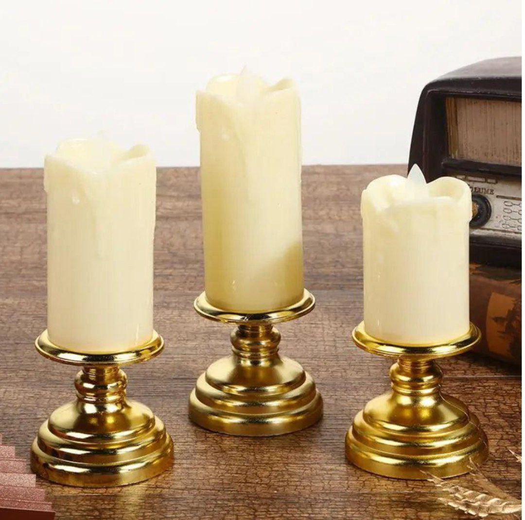 LED Flameless Candles شموع LED بدون لهب