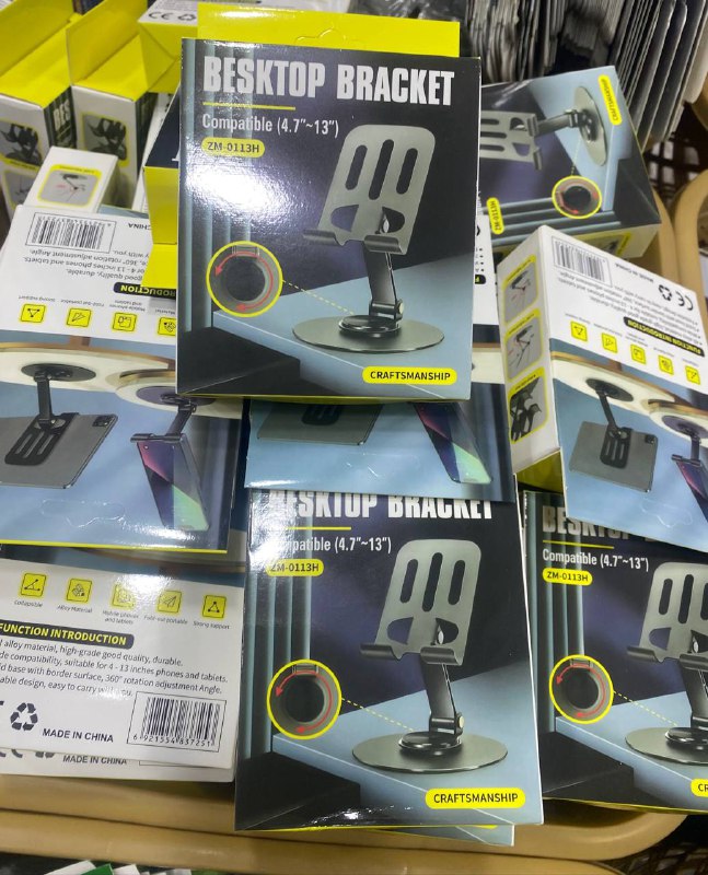 Desktop Bracket ZM-0113H Support mobile