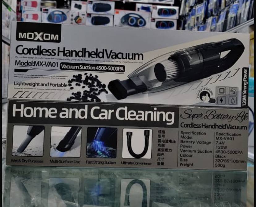 MOXOM Cordless handheld Vacuum مكنسة يدوية لاسلكية MX-VA01