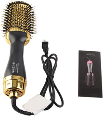 Brosse de coiffure فرشاة مجفف الشعر فرشاة تجعيد الشعر بثلاث سرعات