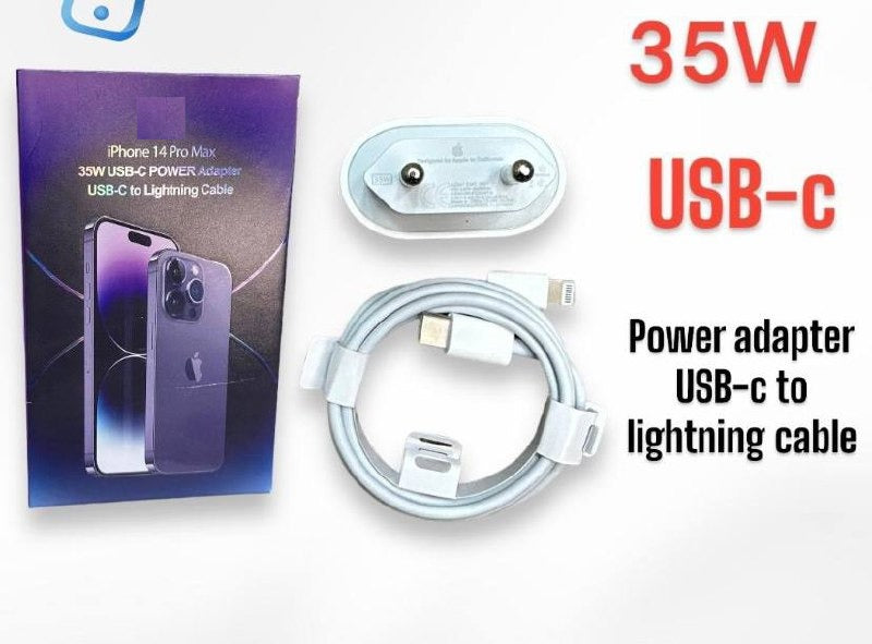 Chargeur 35W USB-C to lightning Cable