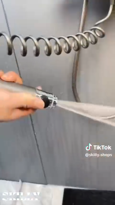 رأس دش مع دش محمول باليد، رؤوس دش عالية الضغط Pommeau de douche avec douchette à main, combiné haute pression