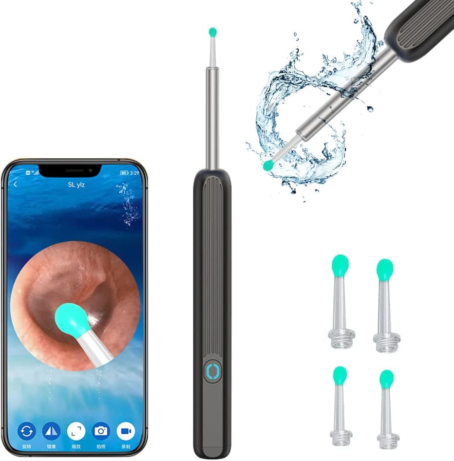 NE3 Nettoyeur d’oreilles intelligent avec caméra LED منظار الأذن الذكي اللاسلكي