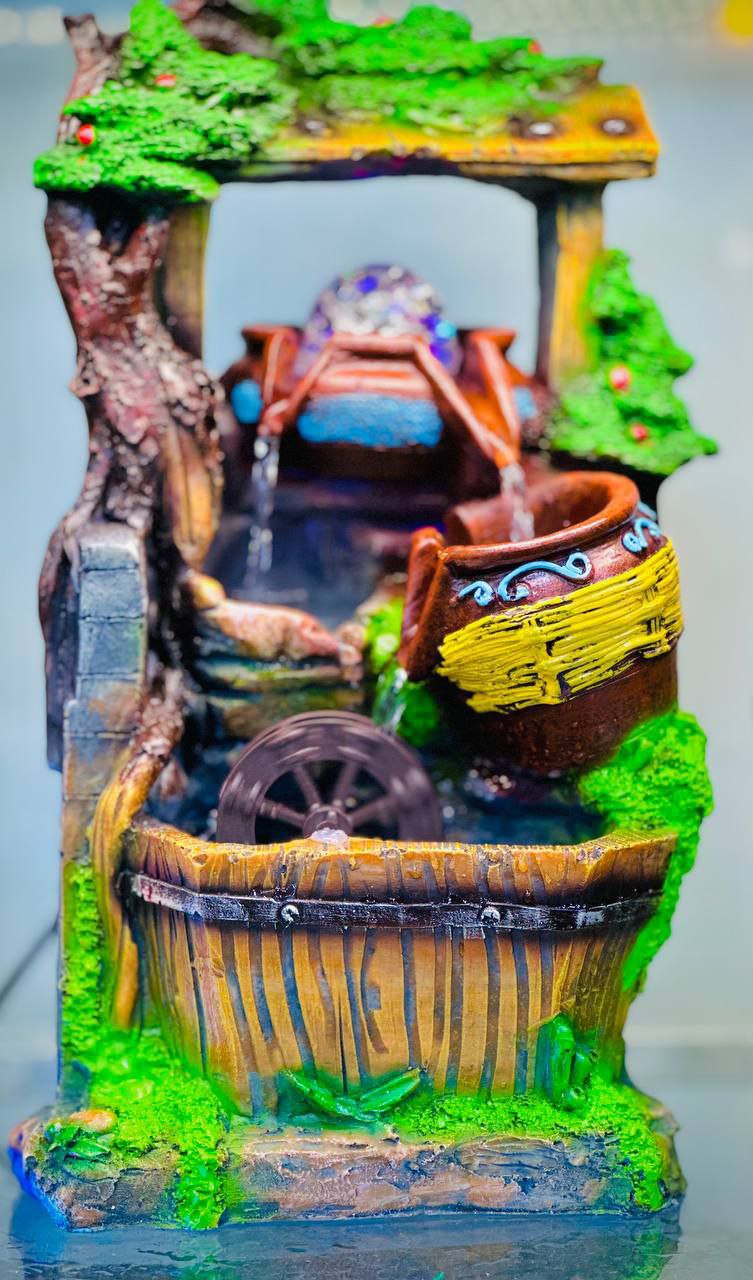 ديكور شلال منزلي تصميم فريد