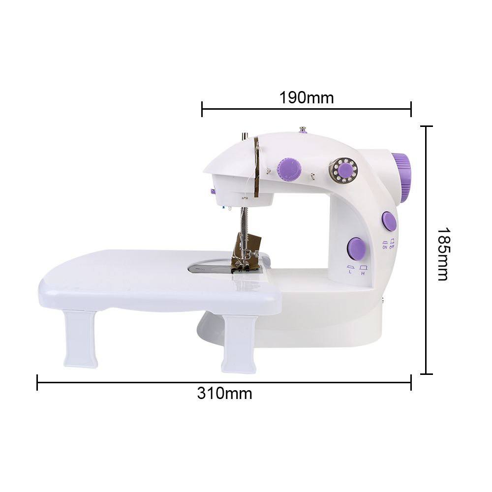 Mini Sewing Machine Machine à coudre ماكينة خياطة مع طاولة 4في1 منزلية متعددة الوظائف