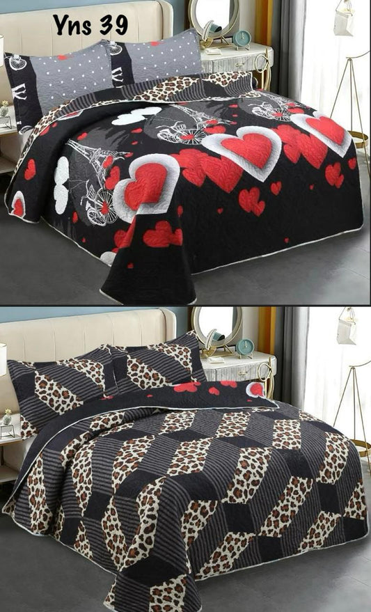 Couvre-lit كوفرلي و 2 مخدة