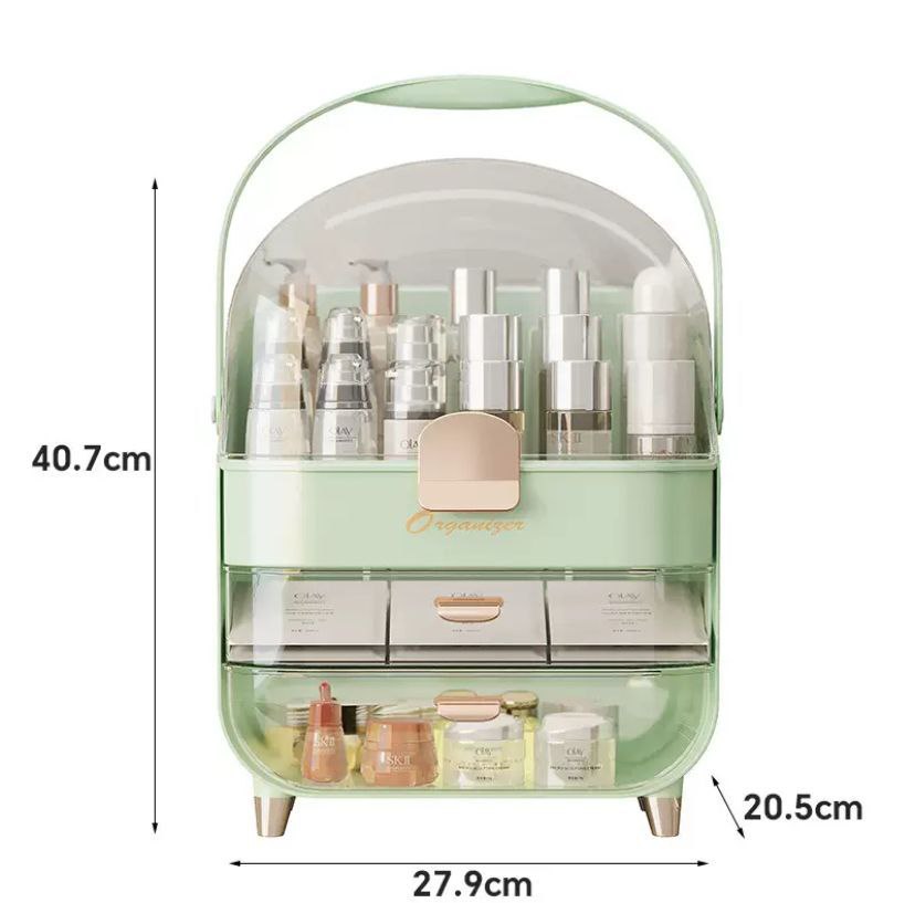 Organisateur de maquillage et de rangement منظم المكياج والتخزين