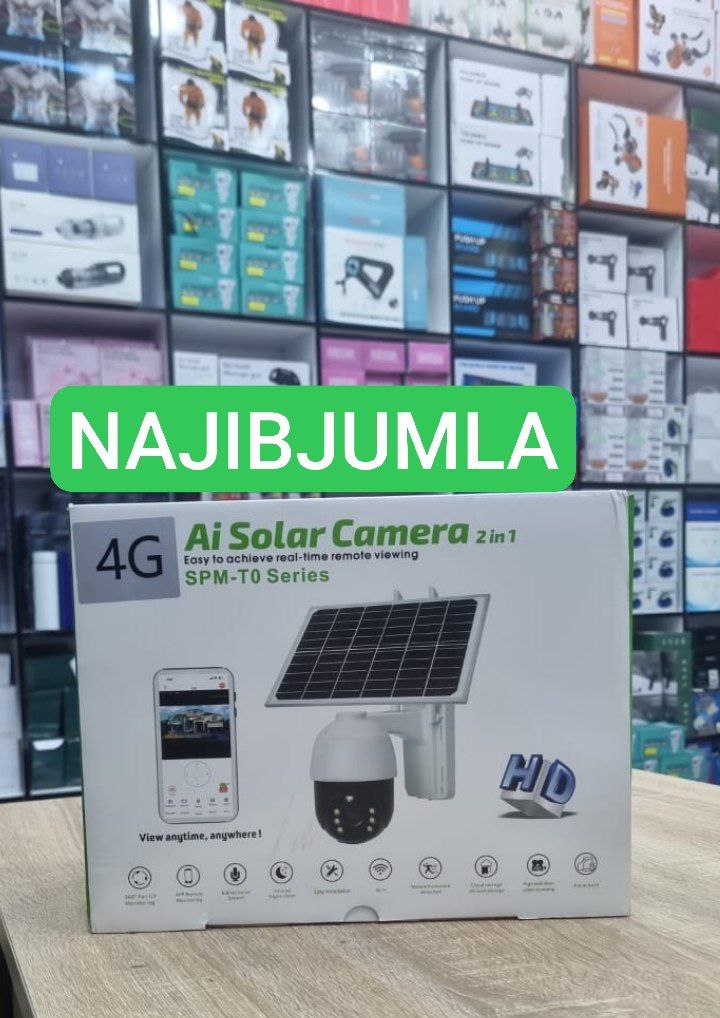 AI solar camera 2in1 4G SPM-T0 Caméra de surveillance