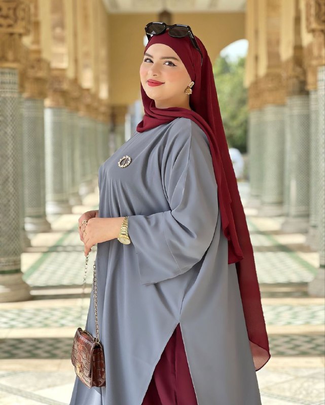 طقم من 3 قطع شيحاجة طوب دو طوب عباية كسوة سمونش شال