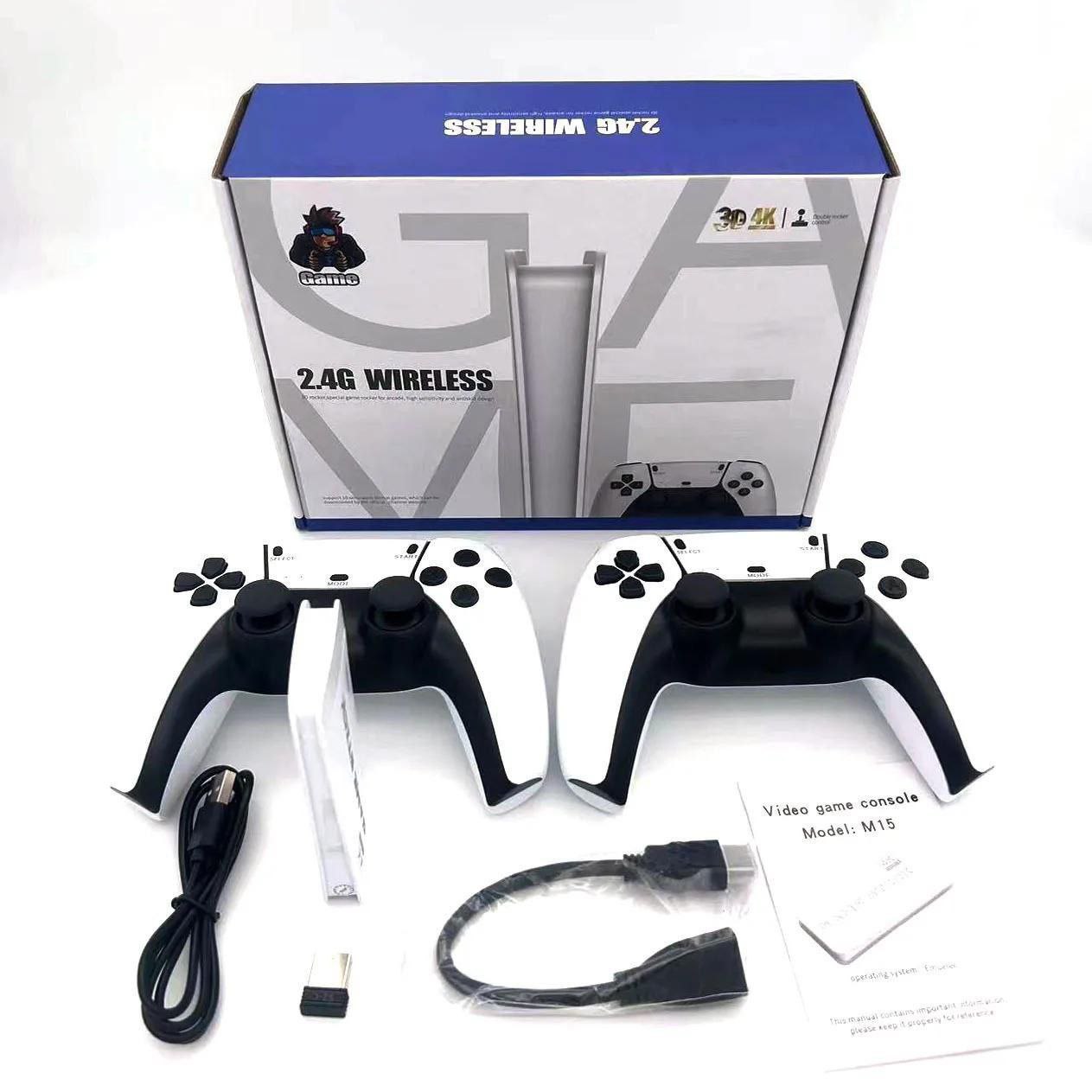 Console de jeu vidéo sans fil Manette de jeu 2.4G Wireless