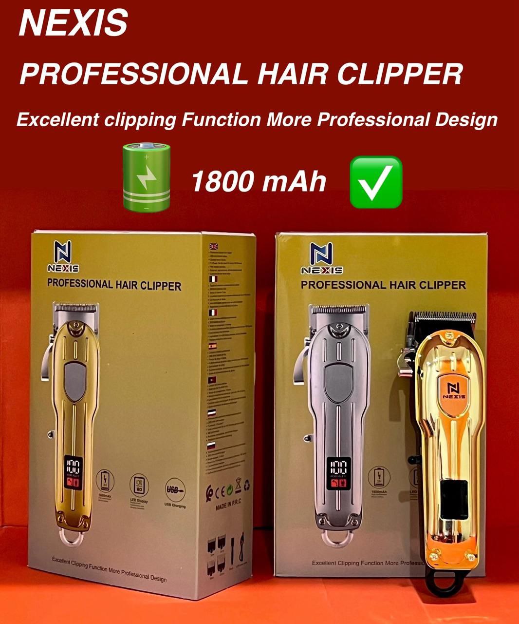 Professional Hair Clipper 1800 MAH